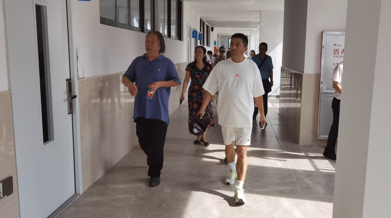 學院領導深入校園巡查 全力做好迎新各項準備