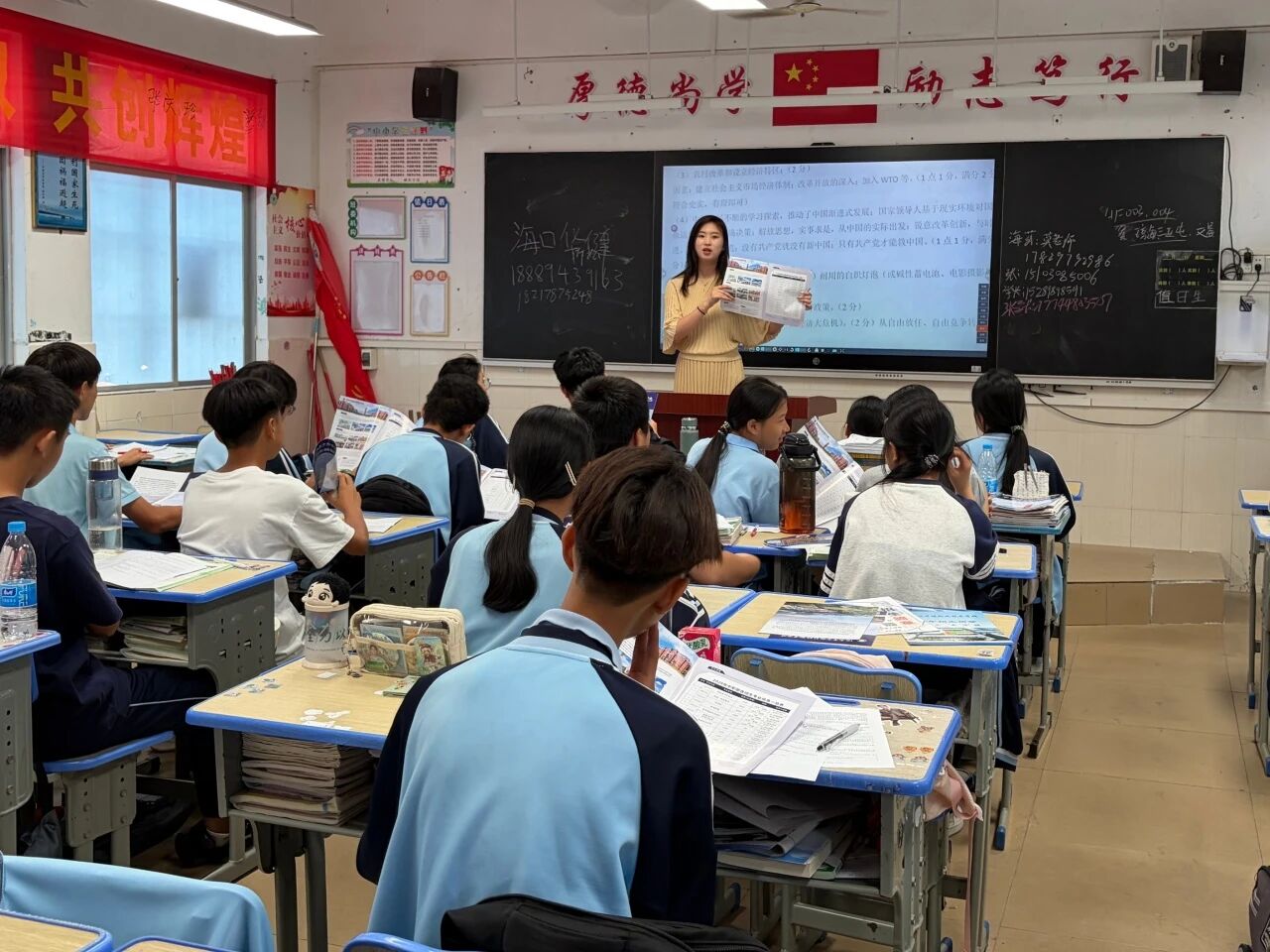 我校團委積極開展中職招生入校宣傳工作