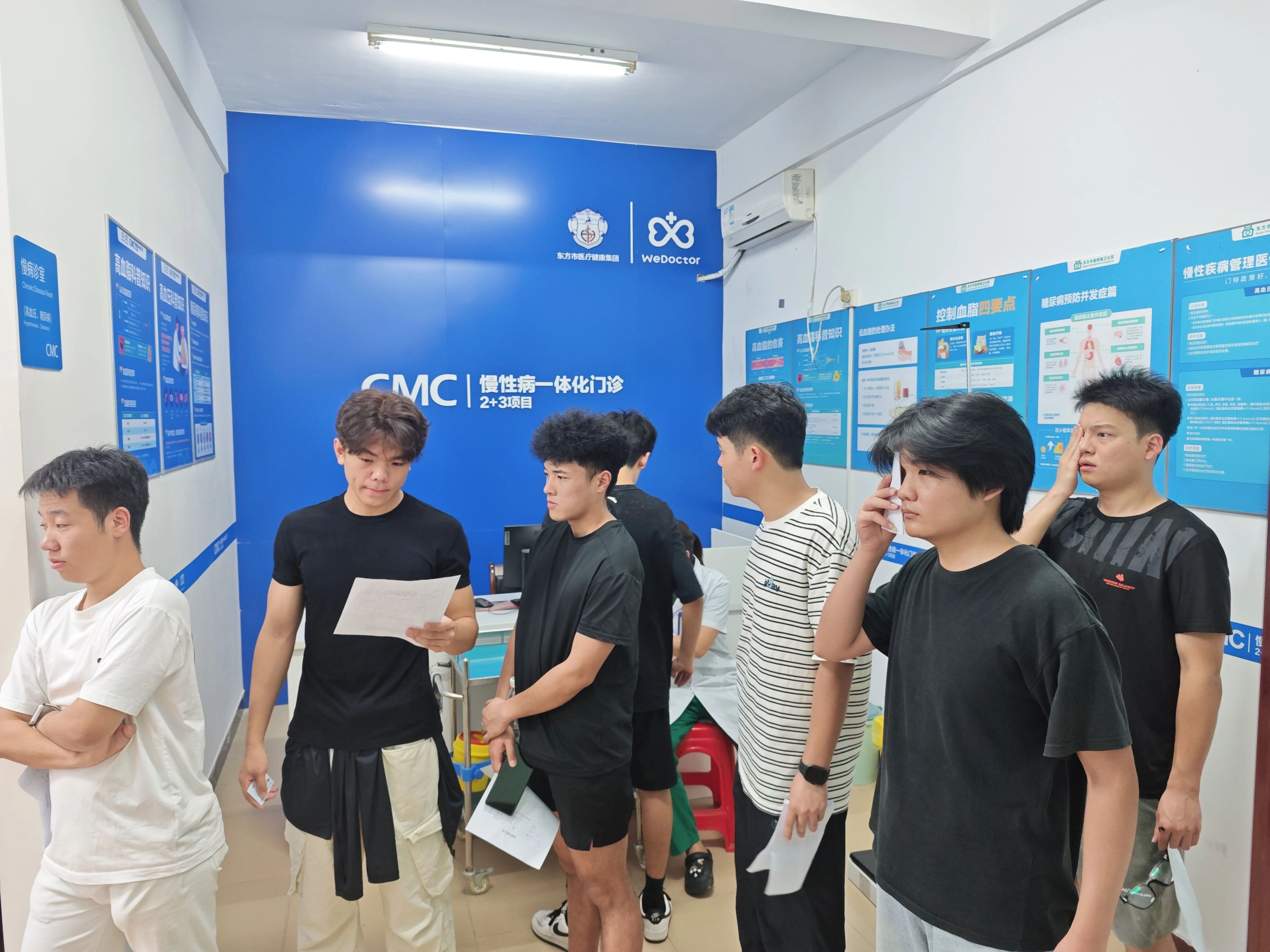青春逐戎裝 熱血赴軍營 | 我校圓滿完成征兵初檢工作